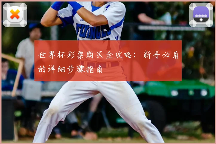 世界杯彩票购买全攻略：新手必看的详细步骤指南