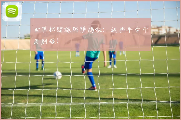 世界杯赌球陷阱揭秘：这些平台千万别碰！